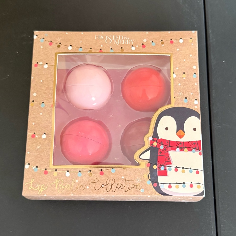 Lip Balm Set - Pink and Red